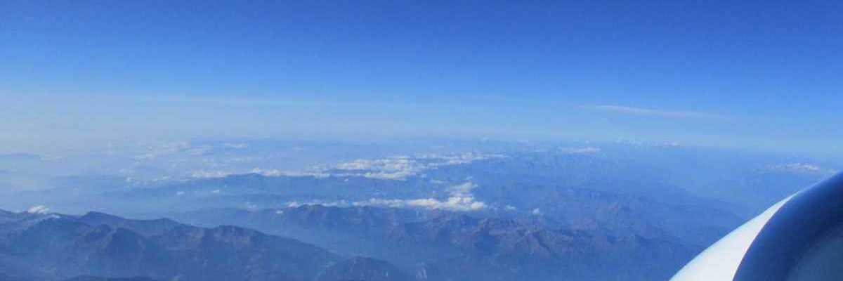 Flugwegposition um 08:29:52: Aufgenommen in der Nähe von Johnsbach, 8912 Johnsbach, Österreich in 5805 Meter